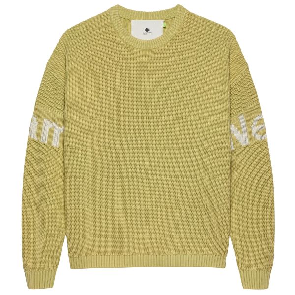 New Amsterdam Surf Association Logo Knit Sweater Licht Groen