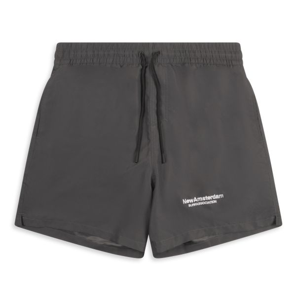 New Amsterdam Surf Association Logo Korte Broek Antraciet