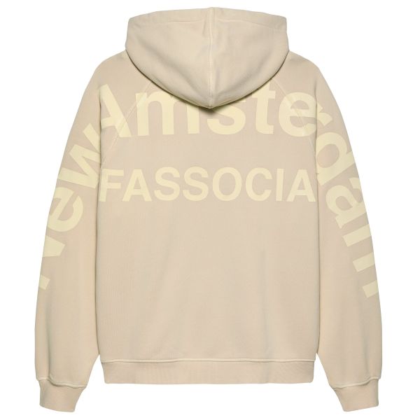 New Amsterdam Surf Association Logo Line Hoodie Beige