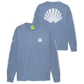 New Amsterdam Surf Association Logo Longsleeve T-shirt Blauw