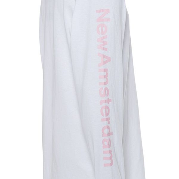 New Amsterdam Surf Association Logo Longsleeve T-shirt Wit