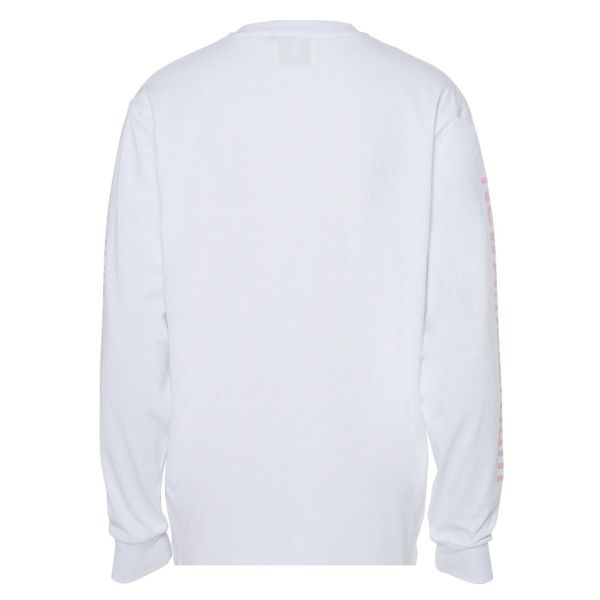 New Amsterdam Surf Association Logo Longsleeve T-shirt Wit