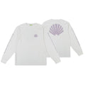new amsterdam surf association logo longsleeve t-shirt wit