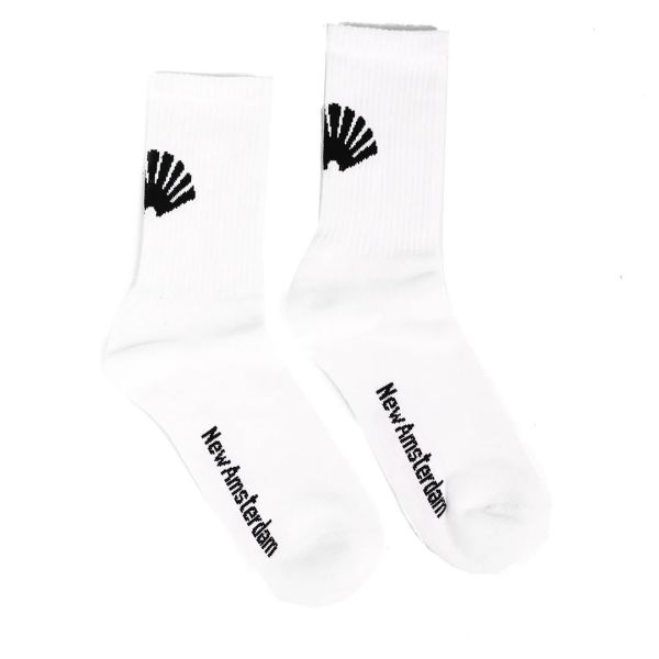 New Amsterdam Surf Association Logo Sokken Wit