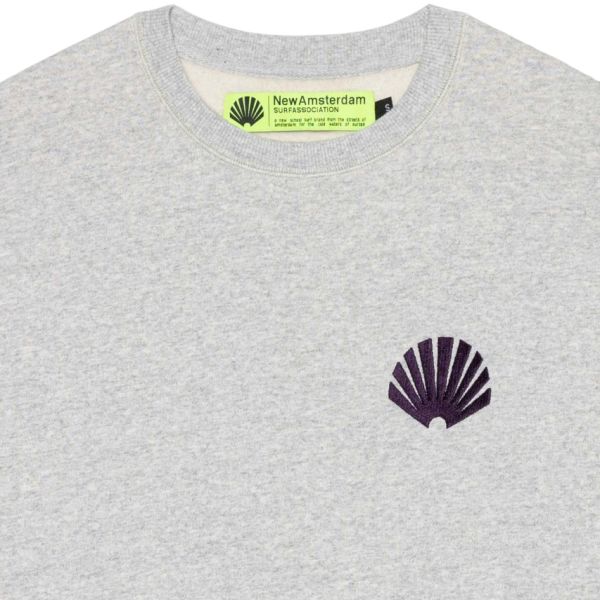 New Amsterdam Surf Association Logo Sweater Grijs