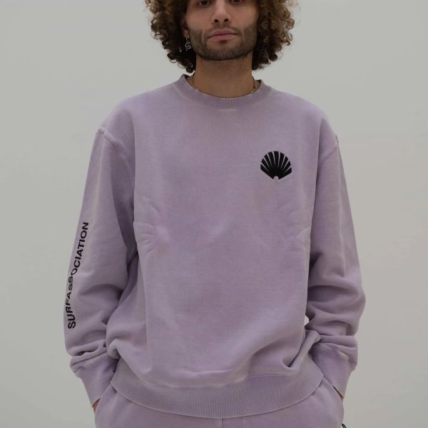 New Amsterdam Surf Association Logo Sweater Paars