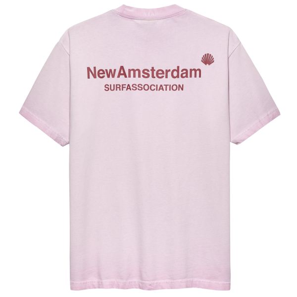 New Amsterdam Surf Association Logo T-shirt Roze