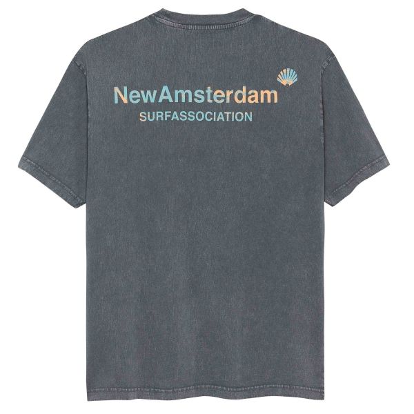 New Amsterdam Surf Association Logo T-shirt Grijs
