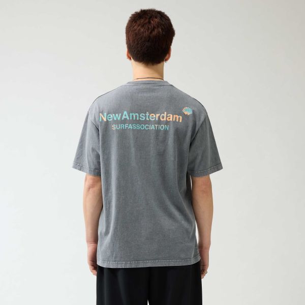 New Amsterdam Surf Association Logo T-shirt Grijs
