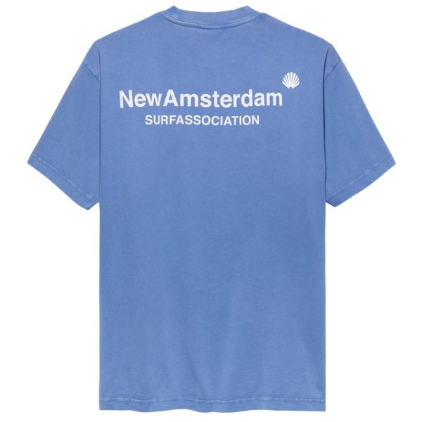 New Amsterdam Surf Association Logo T-shirt Blauw