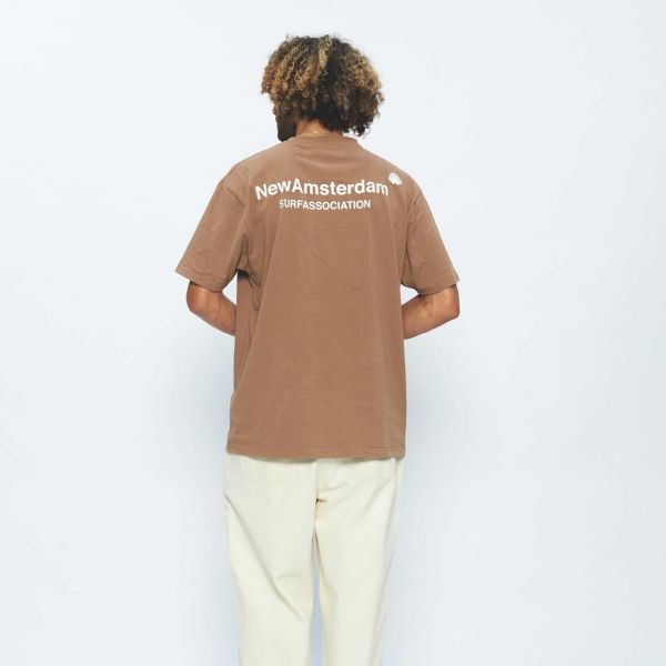 New Amsterdam Surf Association Logo T-shirt Bruin