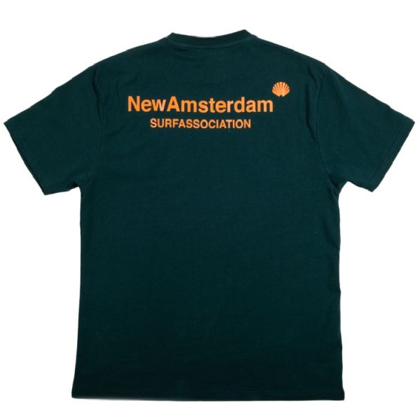 New Amsterdam Surf Association Logo T-shirt Donker Groen