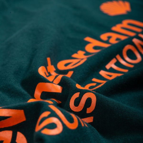 New Amsterdam Surf Association Logo T-shirt Donker Groen