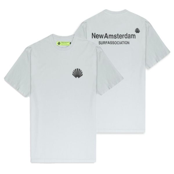 New Amsterdam Surf Association Logo T-shirt Licht Blauw