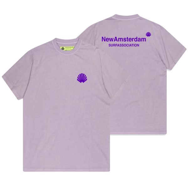 New Amsterdam Surf Association Logo T-shirt Lilac