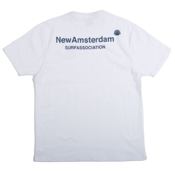 New Amsterdam Surf Association Logo T-shirt Wit