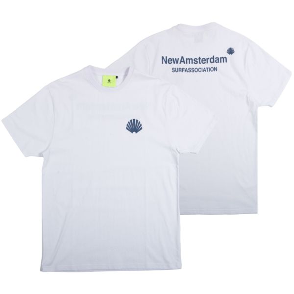 New Amsterdam Surf Association Logo T-shirt Wit