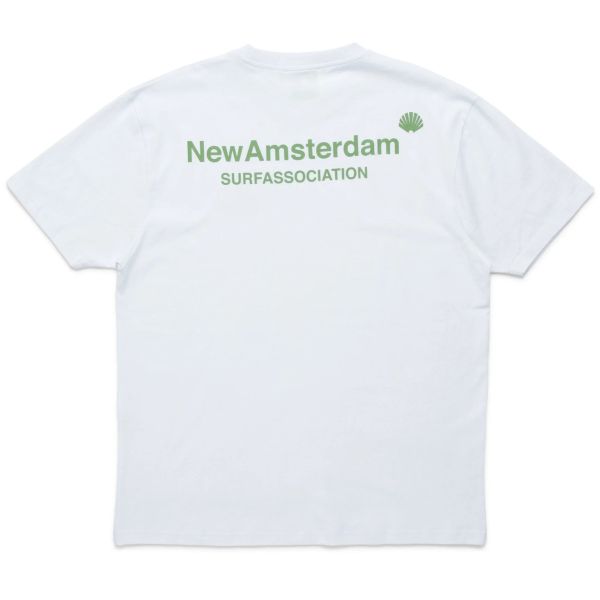 New Amsterdam Surf Association Logo T-shirt Wit