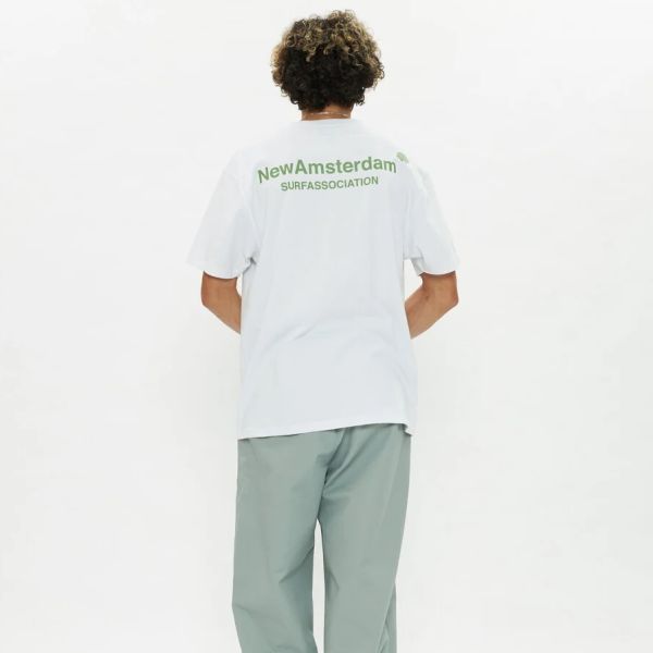 New Amsterdam Surf Association Logo T-shirt Wit