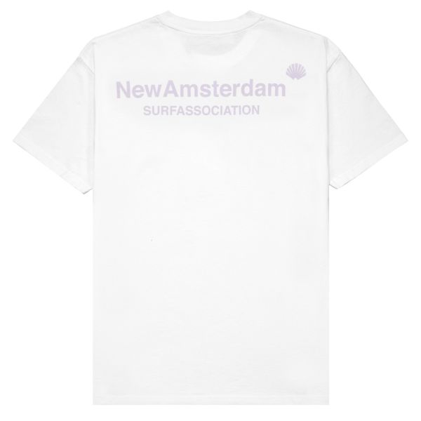 New Amsterdam Surf Association Logo T-shirt Wit
