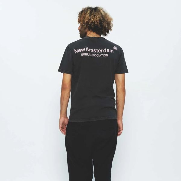 New Amsterdam Surf Association Logo T-shirt Zwart