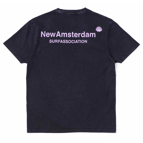 New Amsterdam Surf Association Logo T-shirt Zwart
