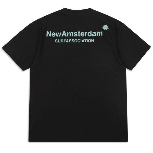 New Amsterdam Surf Association Logo T-shirt Zwart