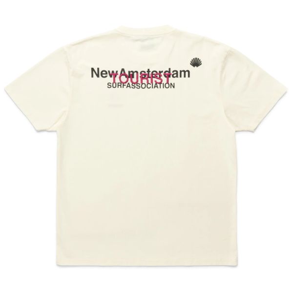 New Amsterdam Surf Association Logo Tourist T-shirt Off White