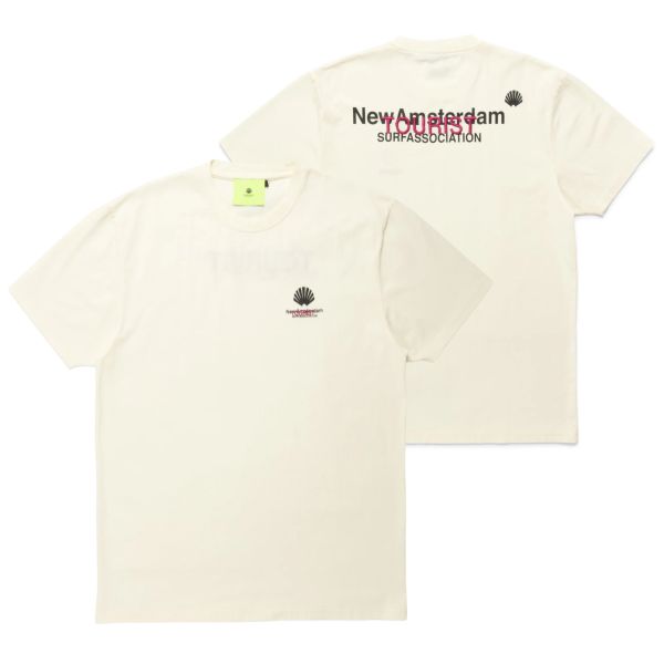 New Amsterdam Surf Association Logo Tourist T-shirt Off White