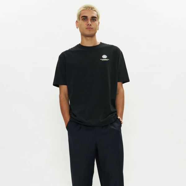 New Amsterdam Surf Association Logo Tourist T-shirt Zwart