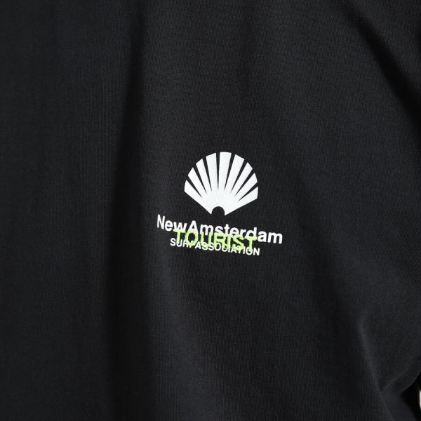 New Amsterdam Surf Association Logo Tourist T-shirt Zwart