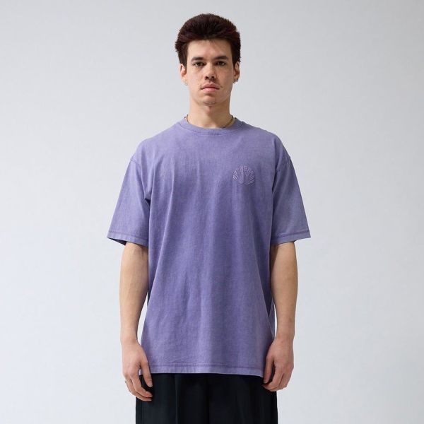 New Amsterdam Surf Association Logo Washed T-shirt Paars