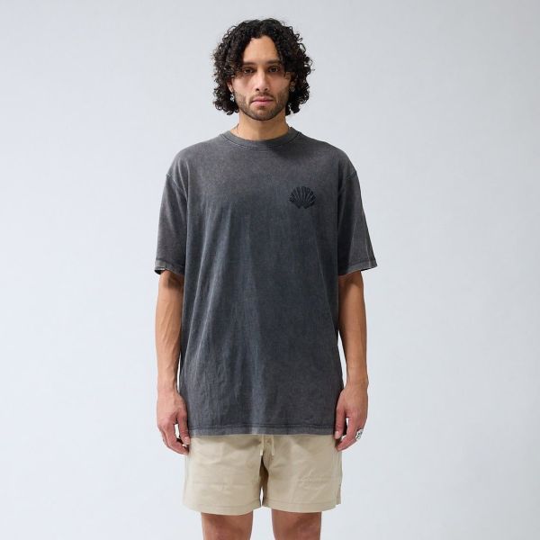 New Amsterdam Surf Association Logo Washed T-shirt Zwart
