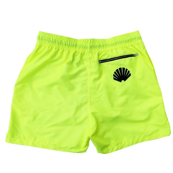 New Amsterdam Surf Association Logo Zwembroek Neon Groen