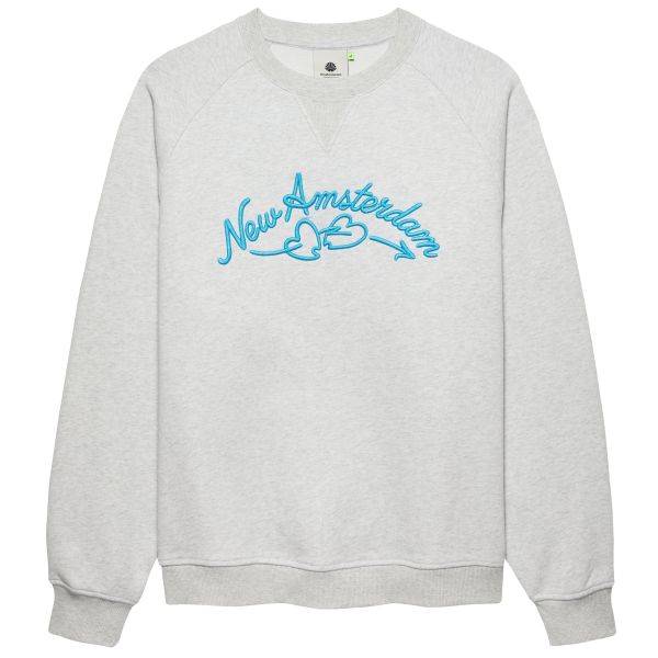 New Amsterdam Surf Association Love Connect Sweater Grijs
