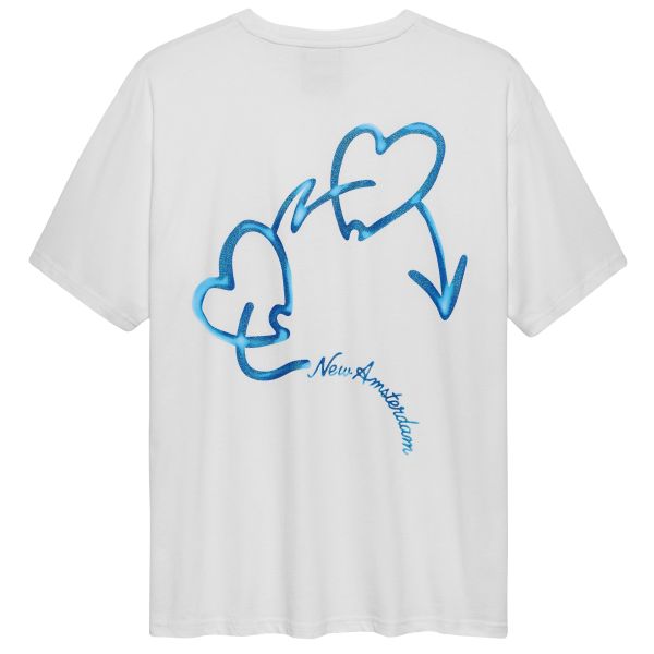 New Amsterdam Surf Association Love Connect T-shirt Wit