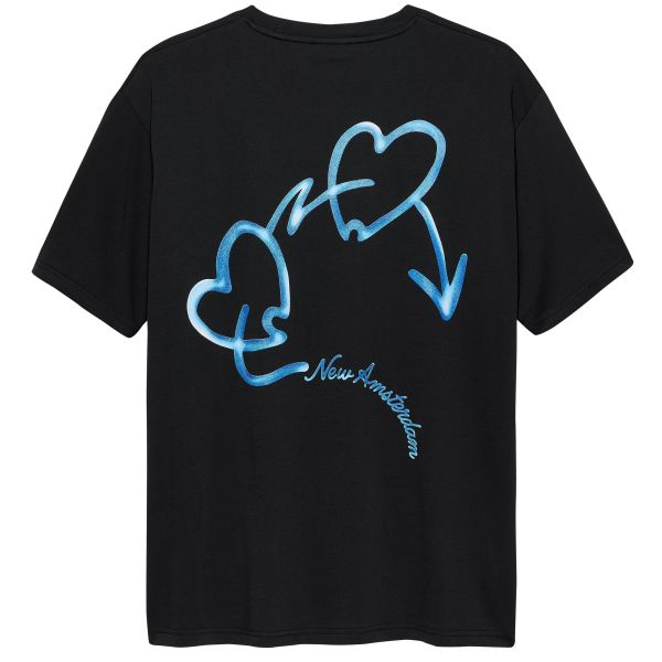 New Amsterdam Surf Association Love Connect T-shirt Zwart