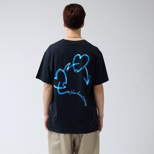New Amsterdam Surf Association Love Connect T-shirt Zwart