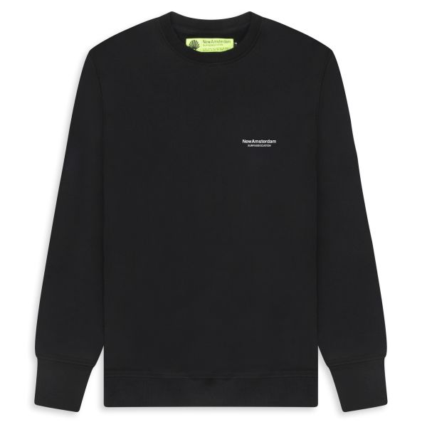 New Amsterdam Surf Association Map Sweater Zwart