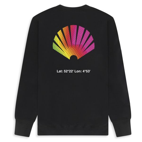 New Amsterdam Surf Association Map Sweater Zwart