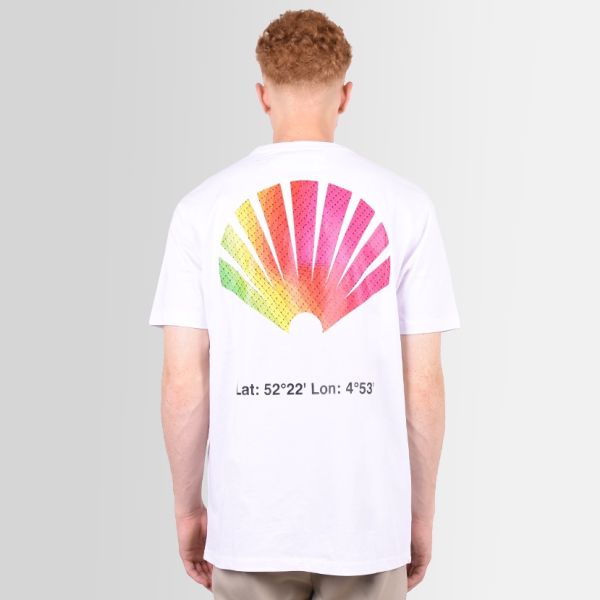New Amsterdam Surf Association Map T-shirt Wit