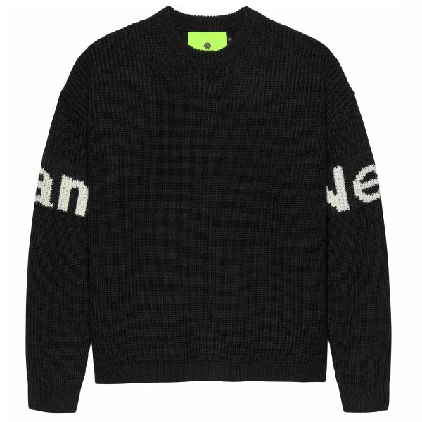 New Amsterdam Surf Association Name Knitted Sweater Zwart