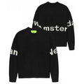 New Amsterdam Surf Association Name Knitted Sweater Zwart
