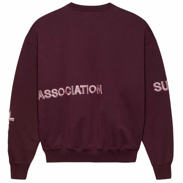 New Amsterdam Surf Association Name Sweater Bordeaux