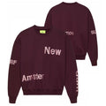 New Amsterdam Surf Association Name Sweater Bordeaux