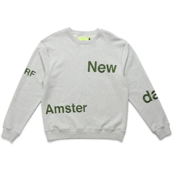 New Amsterdam Surf Association Name Sweater Grijs