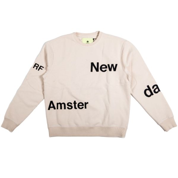 New Amsterdam Surf Association Name Sweater Off White
