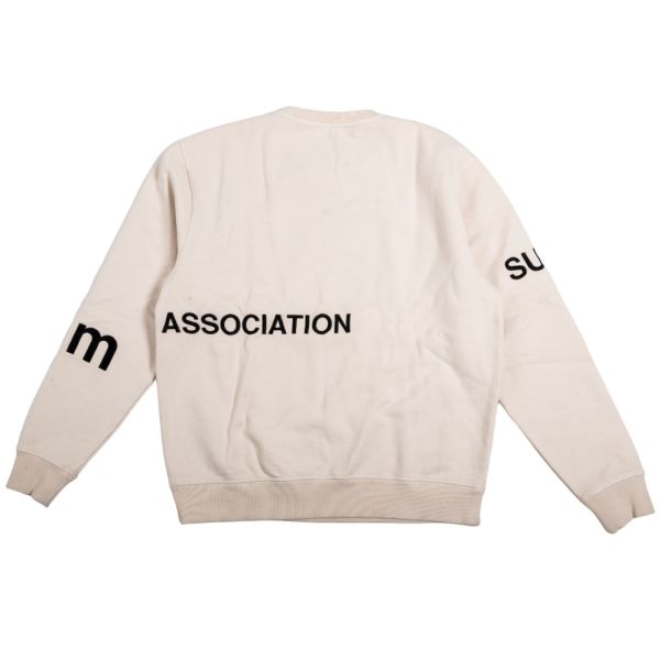 New Amsterdam Surf Association Name Sweater Off White