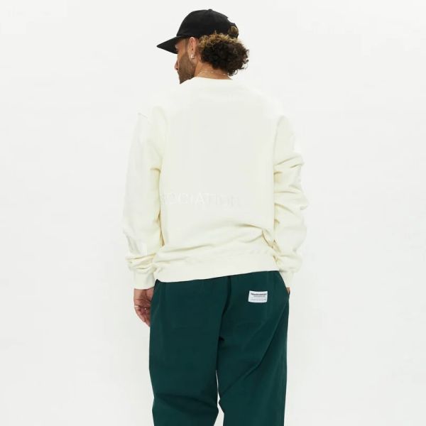 New Amsterdam Surf Association Name Sweater Off White