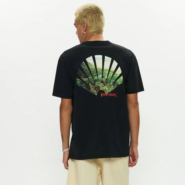 New Amsterdam Surf Association NASA Tourist T-shirt Zwart